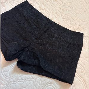 Boom Boom Jeans Black Lace Shorts